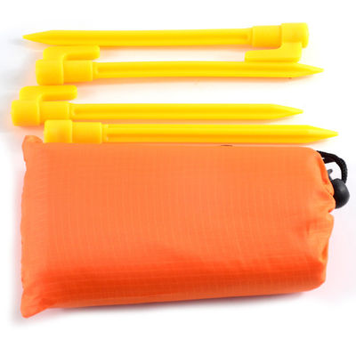 Custom Oxford Ligeiro Portátil Mochila de Praia Impermeável Pocket Camping Picnic Blanket