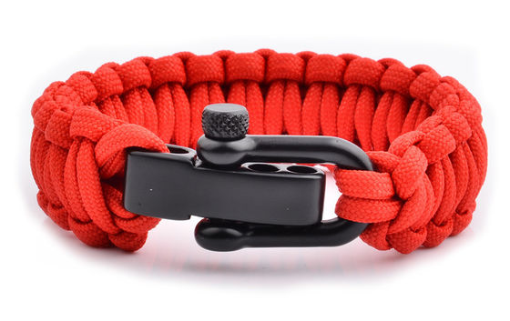 Paracord corda emergência acampamento pulseira de sobrevivência para o exterior 20.00cm * 3.00cm * 1.00cm