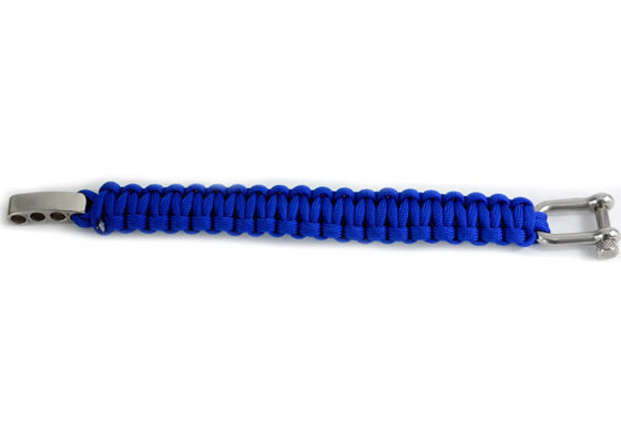 Pulseira de Sobrevivência Paracord ajustável perfeita para situações de sobrevivência ao ar livre