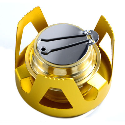 Alumínio de liga para acampamento ao ar livre Mini fogão de álcool portátil Picnic Spirit Burner 145mm