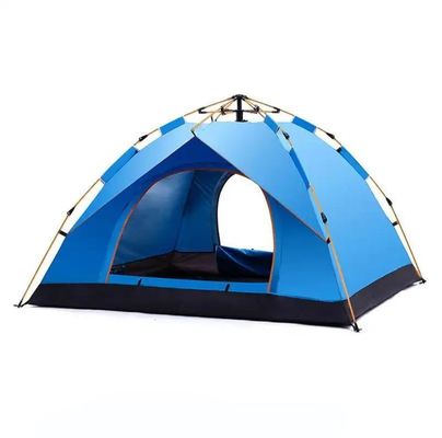 Instalação automática Tenda de acampamento de poliéster para aventuras ao ar livre