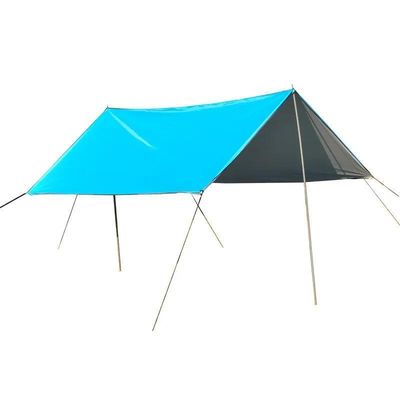Polos flexíveis impermeável acampamento tenda de caminhada sombreado telha para as necessidades do cliente