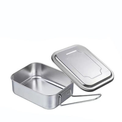 Customização Caixa de almoço de aço inoxidável para escolas