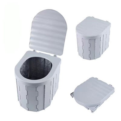 Banheiro de viagem dobrável para fácil transporte e armazenamento 33x30x28cm Design conveniente