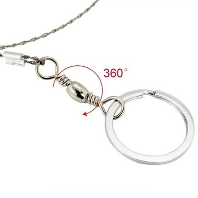 Personalização SW5689 Área exterior portátil de emergência de acampamento viu mão aço Mini Wire Saw
