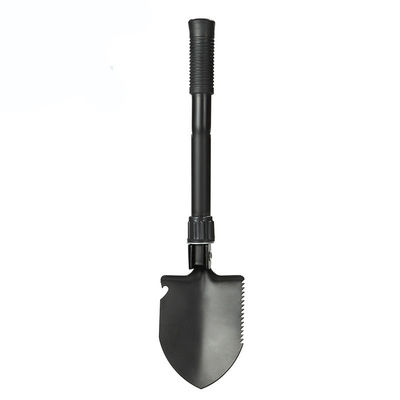 Para acampamento ao ar livre, uma pá de metal dobrável multifunção com peso bruto de 0,400 kg