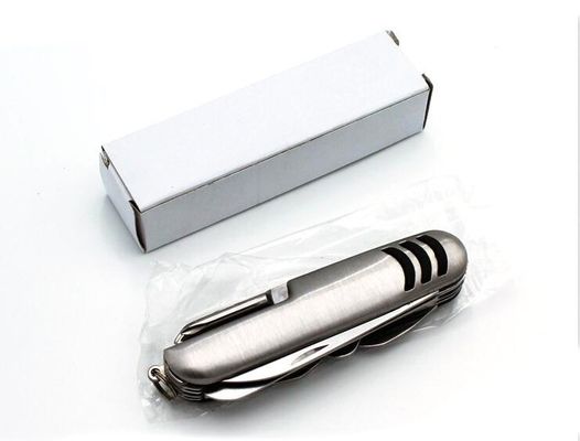 Mini Multifunção Suíça portátil Faca de Acampamento Faca de Sobrevivência 8.7X2.7cm US