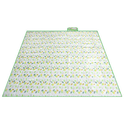Acampamento ao ar livre Oxford Picnic Blanket Foldable Waterproof Beach Mat para personalização