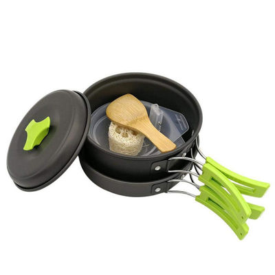 Conjunto de utensílios de cozinha portáteis para acampamento