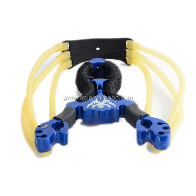 Slingshot de caça ao ar livre Slingshot de metal chinês poderoso para prática de tiro