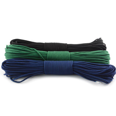 Tipo III Paracord 100FT 7 núcleos 550 Cordão de pára-quedas com 4 mm de diâmetro
