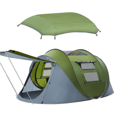 Tenda instantânea impermeável para acampamento em todas as estações de verão Tenda automática pop up Capacidade ≤2