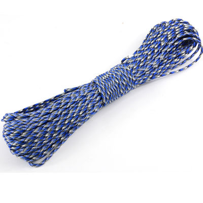 7 Filamento interno padrão de 100FT Outdoor Gear 550 Paracord 4mm Poliéster Paraquedas Cordão