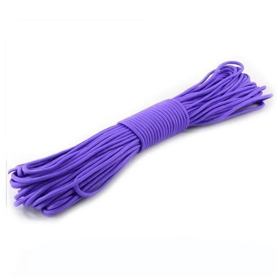 Personalização 100FT 7 Strand Interior 550 Poliéster Paracord Cordão de Paraquedas Corda de Acampamento
