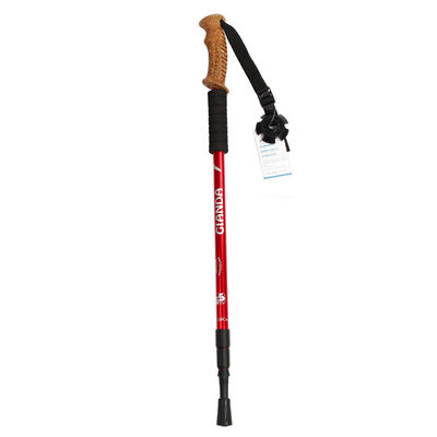 Pão de trekking de autodefesa ajustável com alça reta e design leve