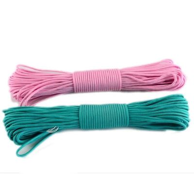 100 pés Tipo III 7 Filamento 4 mm 550 Paracord Cordão de pára-quedas Cordão de cordão para embalagem