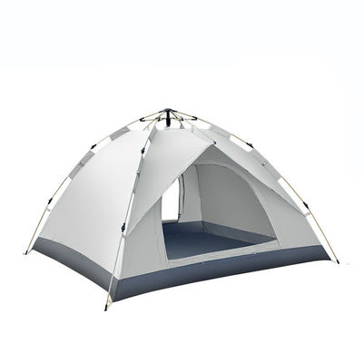 Pedido personalizado para exterior portátil automático impermeável tenda de acampamento estilo 2 portas