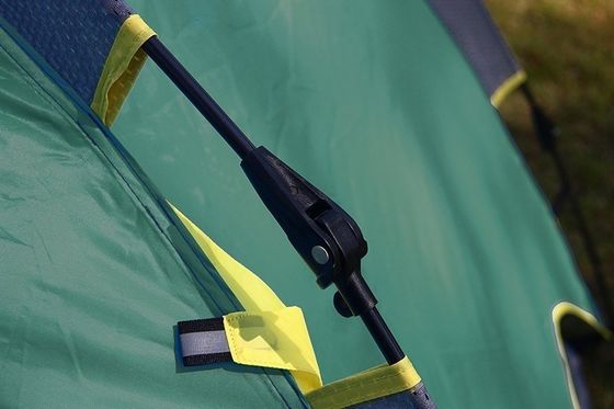 Pedido personalizado para exterior portátil automático impermeável tenda de acampamento estilo 2 portas