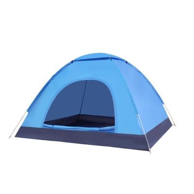 2 portas estilo exterior dobrável automático pop up tenda de acampamento para piquenique em família 2,8kg