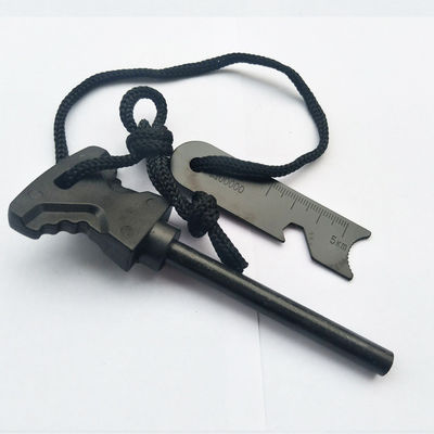 Black Outdoor Camping Emergency Survival Tool Kit Kit de primeiros socorros Custo de envio incluído