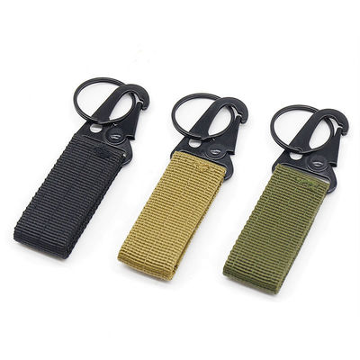 Chave de chave de nylon tática porta-chave de cinto para embalagem Peso bruto 0,040kg DFR356