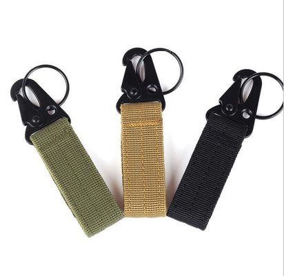 Chave de chave de nylon tática porta-chave de cinto para embalagem Peso bruto 0,040kg DFR356