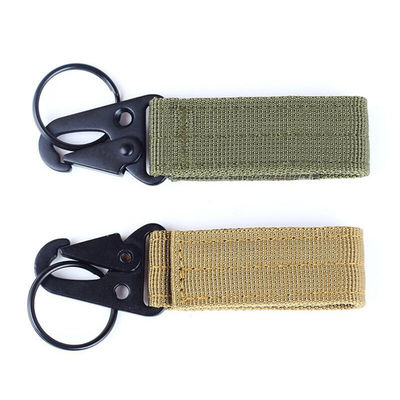 Chave de chave de nylon tática porta-chave de cinto para embalagem Peso bruto 0,040kg DFR356