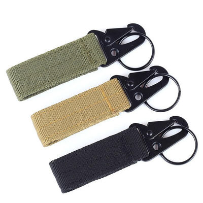 Chave de chave de nylon tática porta-chave de cinto para embalagem Peso bruto 0,040kg DFR356