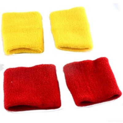Opção de personalização Pulseira esportiva de algodão para adultos Pulseira de tênis respirável Pulseira de suor
