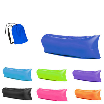Sofá aerodinâmico de praia portátil para acampar Sofá inflável pára-choque 1 peça Min.Order