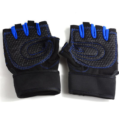 Luvas de ciclismo personalizadas de meio dedo para adultos Respiráveis e absorventes de umidade
