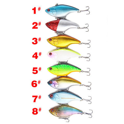 Isca 3D de Olho Artificial 6 Gancho Minnow iscas de pesca de plástico duro iscas de natação para pescadores