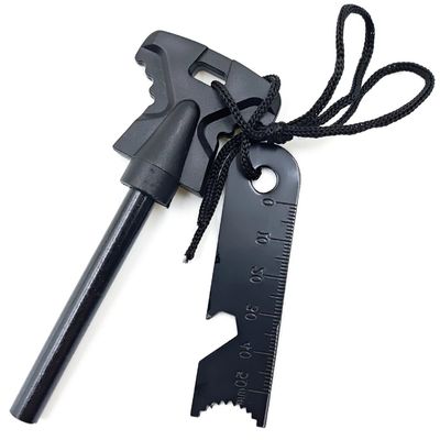8mm Camping Fire Starter Flint Ferrocerium Rod para Outdoor Survival Gear Collection