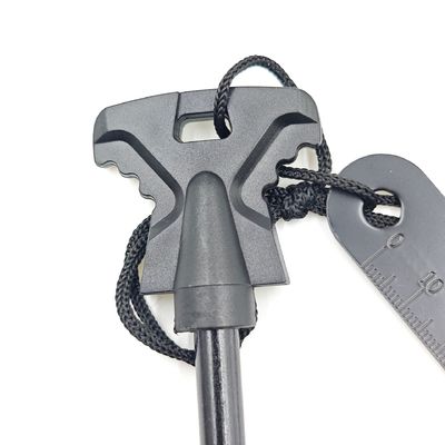 8mm Camping Fire Starter Flint Ferrocerium Rod para Outdoor Survival Gear Collection