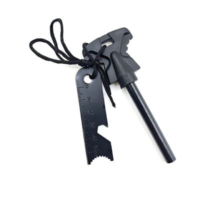 8mm Camping Fire Starter Flint Ferrocerium Rod para Outdoor Survival Gear Collection