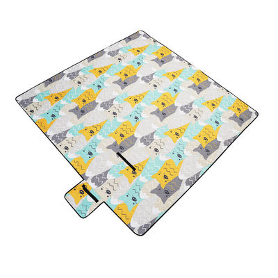 Outdoor Waterproof Picnic Blanket Beach Mat Portable Camping Mattress Amostragens US 4/Piece