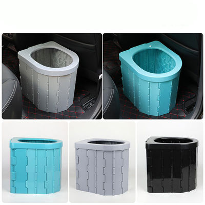 Pedido personalizado EUA Acampamento ao ar livre Toilet de plástico dobrável portátil para viagens