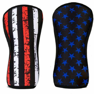 0.150kg Pacote Peso Bruto Neoprene Compressão Mancha de Joelho para levantamento de peso e esportes