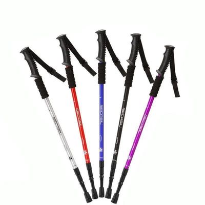 135cm Alumínio de caminhada Trekking Pole Stick para pagamento inicial e aventuras ao ar livre