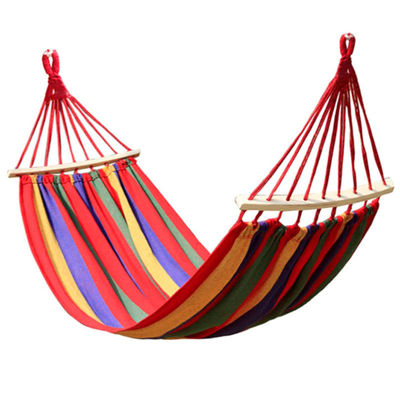 Hammock de nylon leve e compacto para 2 pessoas para acampamento ao ar livre