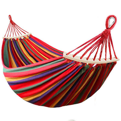 Hammock de nylon leve e compacto para 2 pessoas para acampamento ao ar livre