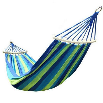 Hammock de nylon leve e compacto para 2 pessoas para acampamento ao ar livre