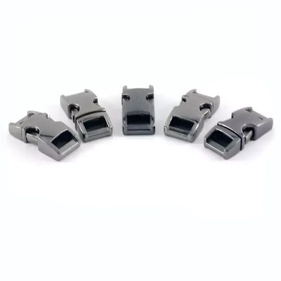 Prata 3/8&quot; Fixação lateral de Metal para Bracelete Paracord 30 dias de garantia de reembolso