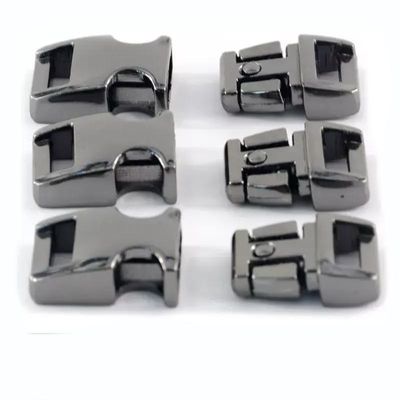 Pedido personalizado 10mm Paracord Bracelet Buckle de liga de zinco com 0,018 kg de peso bruto