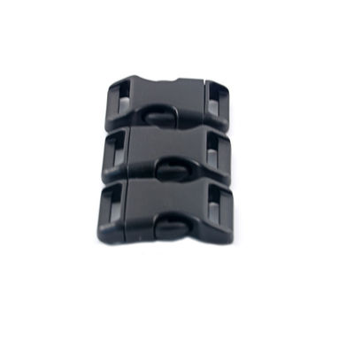Ferradura curva de paracordo de plástico leve de 20 mm com soltação lateral rápida para mochila