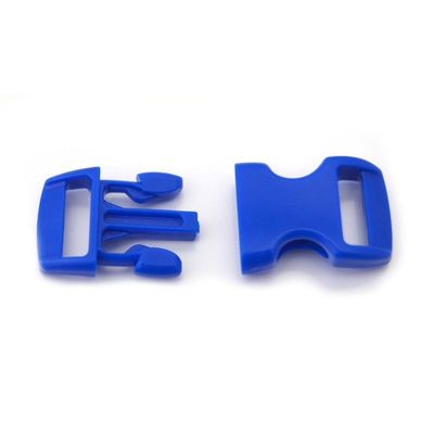 Coloured Plastic 10mm Paracord Curved Side Release Buckle e Tempo de Entrega Estimado