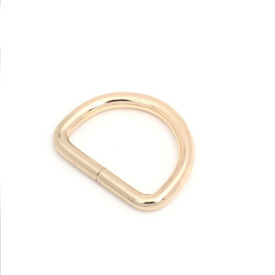 US 20mm 25mm Metal D de ouro anel Bolsa de fecho Acessórios com Política de devolução de 30 dias