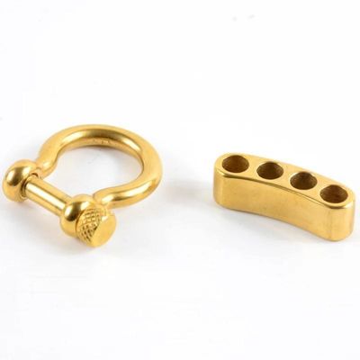 SDF456 Forma de arco Anchor de aço inoxidável Prenda ajustável para Bracelete Paracord