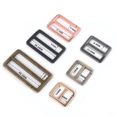 25mm 20mm liga ajustável de fecho Metal Tri Glide Slider para bolsa de mão ou colarinho de cão