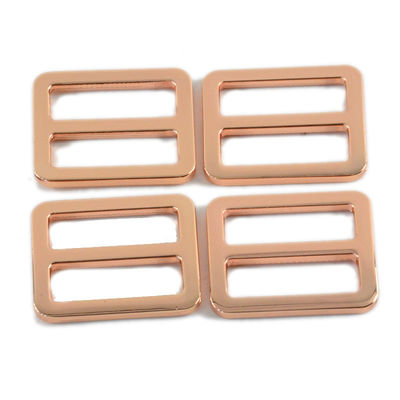 Deslizador Tri-Glide de Metal ajustável 25mm 38mm Fivela de deslizamento de metal para bolsa de mão